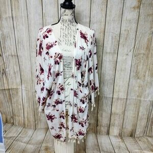 💥3/$20 David and Young Floral Swim Coverup Tassels!